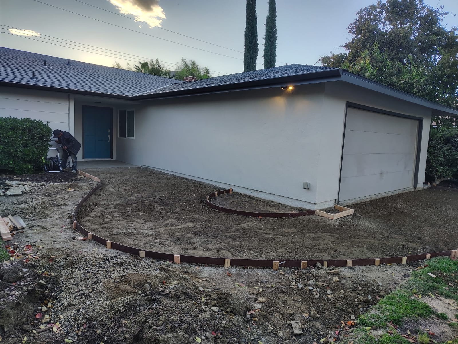 CaliView Landscape outdoor construction project